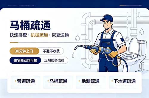 哈尔滨马桶疏通