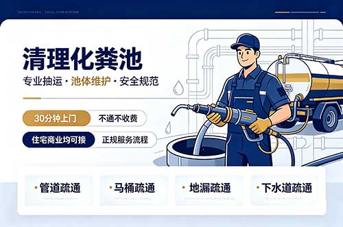 哈尔滨清理化粪池